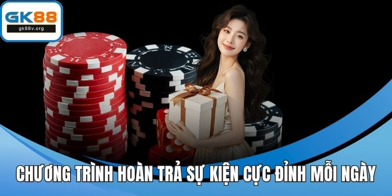 Chương trình hoàn trả sự kiện cực đỉnh mỗi ngày