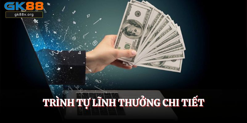 Trình tự lĩnh thưởng chi tiết